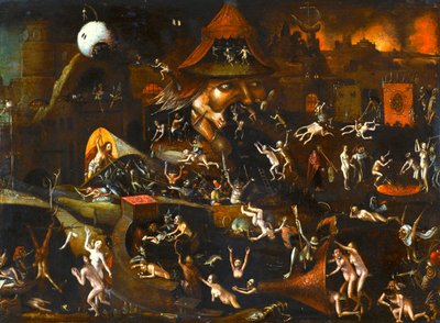 The Harrowing of Hell by Follower of Hieronymus Bosch